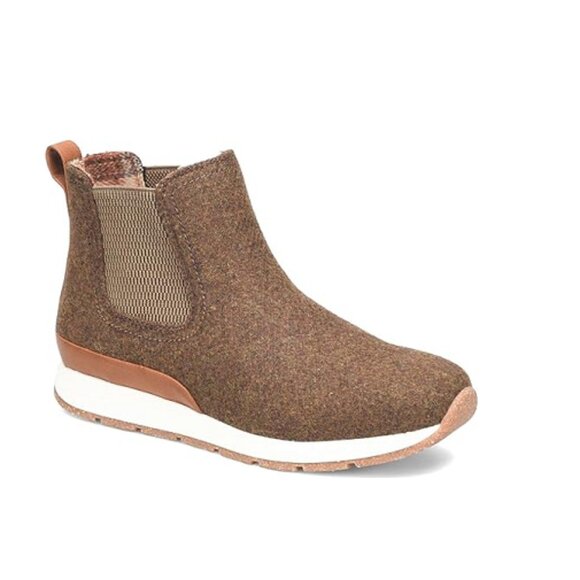 B.O.C. Womena Casual Chic Brown Textile Slip-On Cozy Ankle Booties Size 8.5 NWOB - Picture 4 of 6